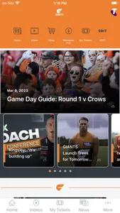 GIANTS Official App screenshot 0