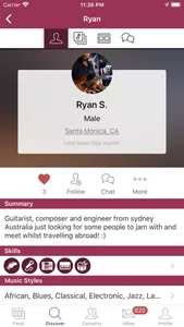 BandFriend - Find Musicians screenshot 4