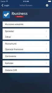 iBusiness Wapro screenshot 1