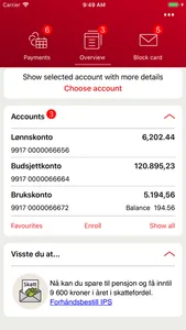 Storebrand Mobilbank screenshot 1