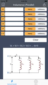 Elec Series & Parallel Calc. screenshot 6