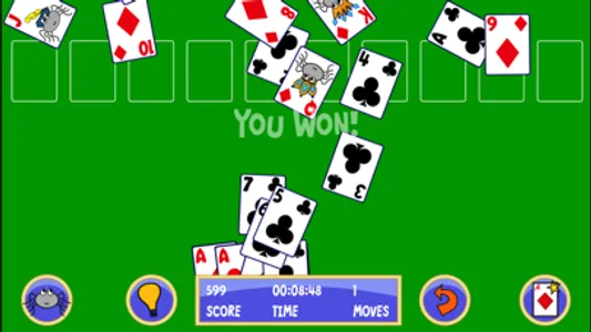 Spider Solitaire by Jamoki screenshot 2