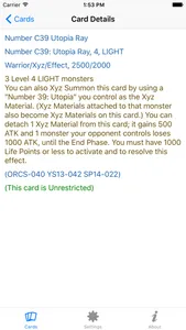 Rules Reference for Yu-Gi-Oh! screenshot 1