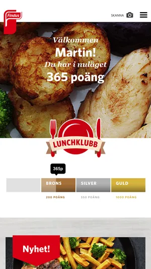 Findus Lunchklubb screenshot 0