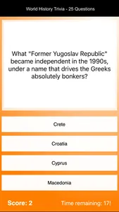 World History Trivia Ultimate screenshot 2