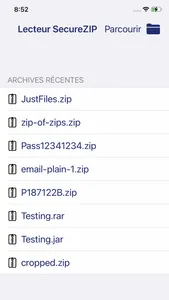 SecureZIP Reader screenshot 0