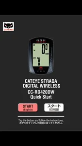 CatEye STRADA Digital Wireless HR Quick Start screenshot 0