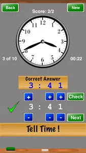 Tell Time ! ! screenshot 1