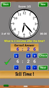 Tell Time ! ! screenshot 2