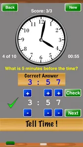 Tell Time ! ! screenshot 3