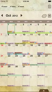 Real Diary Lite screenshot 1