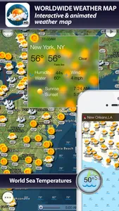 Weather and wind map screenshot 0