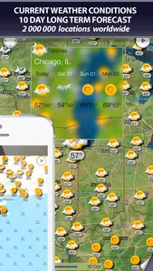 Weather and wind map screenshot 1