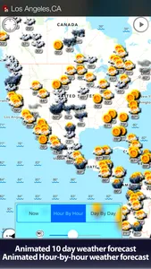 Weather and wind map screenshot 2