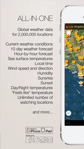 Weather and wind map screenshot 3