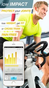 BeatBurn Indoor Cycling Trainer - Low Impact Cross Training for Runners and Weight Loss screenshot 1