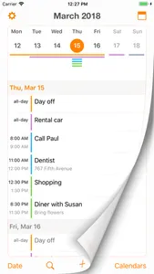 Page Calendar screenshot 1