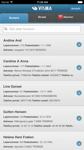 Visma Mobil Omsorg screenshot 1