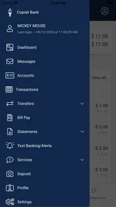 Copiah Bank Mobile Banking screenshot 2