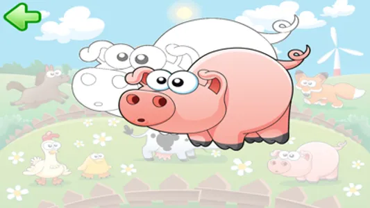 Animal sounds puzzle for kids screenshot 0