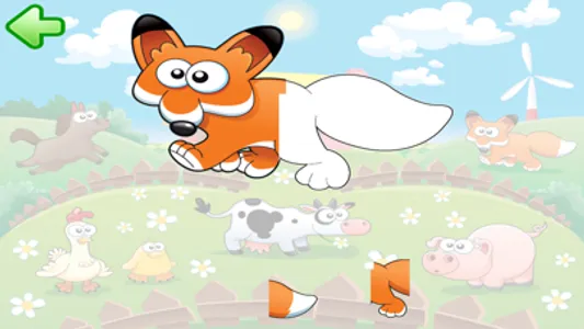 Animal sounds puzzle for kids screenshot 1