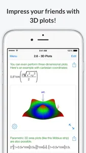 PocketCAS lite for Mathematics screenshot 4