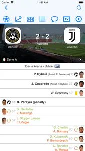 Live Scores for Serie A screenshot 3