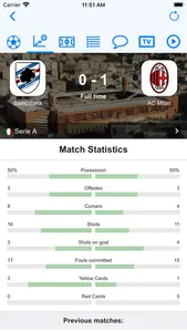 Live Scores for Serie A screenshot 5