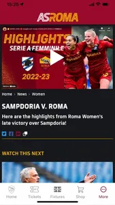 AS Roma Official App screenshot 3