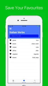 Italian Verb Conjugator Pro screenshot 4