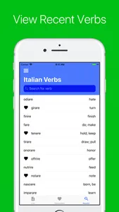 Italian Verb Conjugator Pro screenshot 5