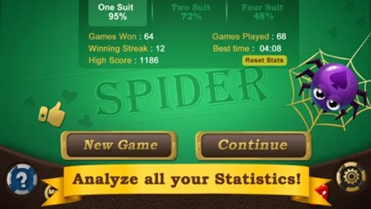 AE Spider Solitaire screenshot 4