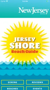 Jersey Shore Beach Guide screenshot 0