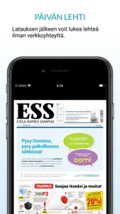 ESS – Etelä-Suomen Sanomat screenshot 2