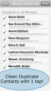 ContactClean - Address Book Cleanup & Repair screenshot 4