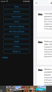 Milton Keynes Local News screenshot 1
