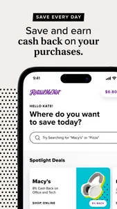 RetailMeNot: Coupons, Cashback screenshot 0