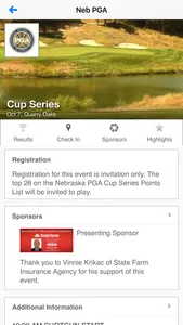 Nebraska PGA screenshot 1