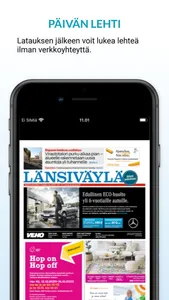 Länsiväylä, päivän lehti screenshot 2