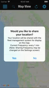 GPS Fleet Tracker screenshot 1