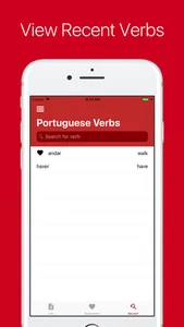 Portuguese Verb Conjugator Pro screenshot 5