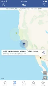 Earthquakes  - Latest & Alert screenshot 4