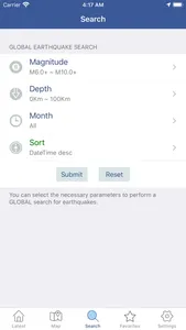 Earthquakes  - Latest & Alert screenshot 5