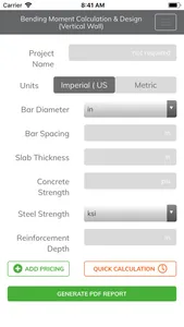 Euco FiberCalc screenshot 1