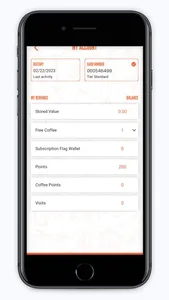 Paytronix Cafe Rewards screenshot 1