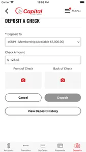 Capital Credit Union Mobile screenshot 5