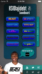 The Official KSIOlajidebt Soundboard - KSI Sounds screenshot 0