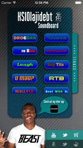 The Official KSIOlajidebt Soundboard - KSI Sounds screenshot 1