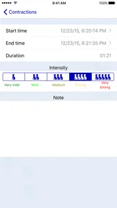 My Contraction Tracker screenshot 2