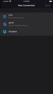 FTPManager - FTP, SFTP client screenshot 2